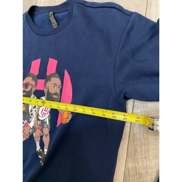 Adidas James Harden Cartoon Sweatshirt Men’s Size M Basketball Streetwear Vibes - Picture 7 of 9